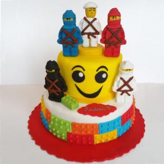 Tort Lego Ninjago 5 figurine mari