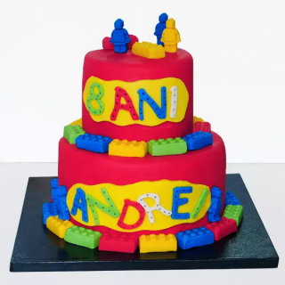 Tort Lego nr 2 cu etaj