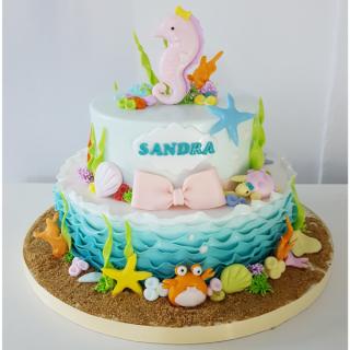 Tort marea si calut de mare