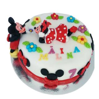 Tort Mickey si Minnie indragostiti