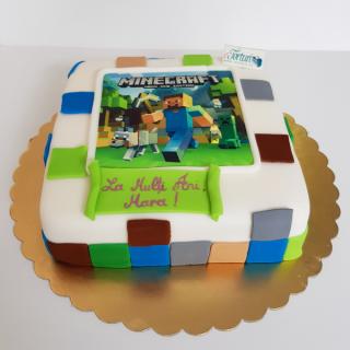 Tort Minecraft cu poza