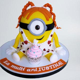 Tort Minion fetita cu briosa mare