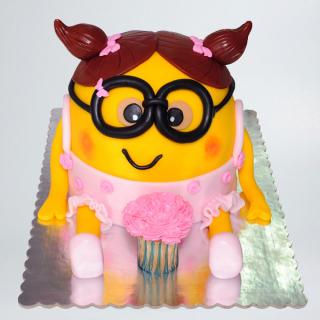 Tort Minion fetita in body
