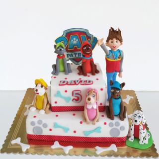 Tort Patrula catelusilor Paw Patrol si Baietel