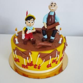 Tort Pinocchio si Gepetto