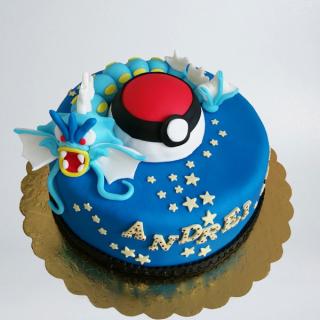 Tort Pokemon albastru