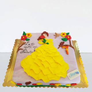 Tort Printesa Bell 2D