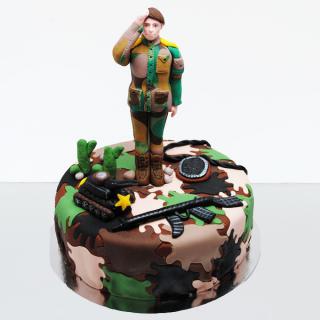 Tort soldat cu tanc si mitraliera