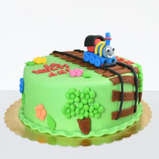 Trenuletul Thomas pe verde