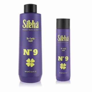 N.9 Masca pentru par cret sau ondulat SIKHA Be Curly, 300 ml