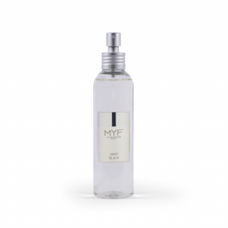 Spray odorizant premium pentru camera - DEEP BLACK - MYF - 150 ML (printre arome: lamaie, lavanda, magnolie)