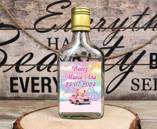 Sticla 200 ml + dop metalic - Teddy