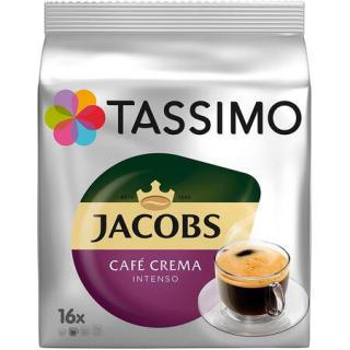 Capsule cafea, Jacobs Tassimo Cafe Crema Intenso, 16 bauturi x 150 ml, 16 capsule