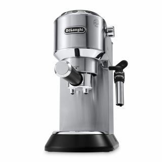 Espressor manual De,  Longhi Dedica EC 685.M, 1300 W, 1.1 L, 15 bari, Argintiu