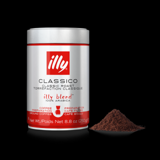 Illy Classico Espresso cafea macinata 250g