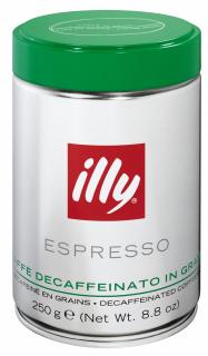 Illy Espresso boabe, decofeinizata, 250g