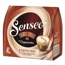 Paduri de cafea Senseo Cappuccino Baileys, 8 paduri, 92 g