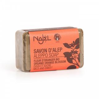 Sapun de Alep cu flori de portocal , 100 g (NEROLI BIO)