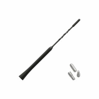 Antena Auto Exterior Neagra 24Cm Cu 2 Adaptoare (5-6Mm)