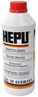 Antigel rosu concentrat HEPU G12- 1,5 Litri