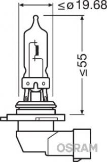 Bec 12V Hb3 60 W Original Blister 1 Buc Osram