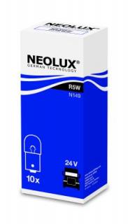 Bec Auxiliar 24V R5W Ba15S Set 10 Buc Neolux
