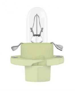 Bec Bord Bx8.4D Soclu Verde Deschis 12V 2W Set 10 Buc Osram