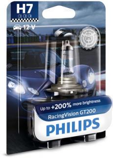 Bec Far H7 55W 12V Racing Vision Gt200 (Blister) Philips