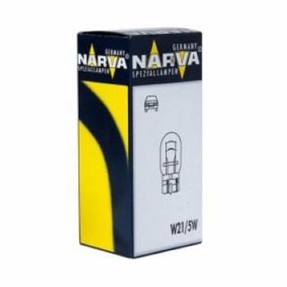 Bec Fara Soclu 12V W21 5W W3X16Q Set 10 Buc Narva