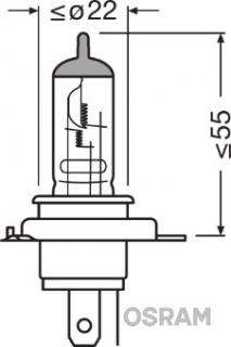 Bec Moto 12V Hs1 35 35 W Original Osram