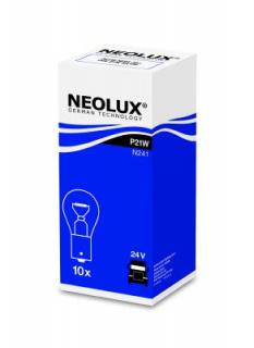 Bec Semnalizare 24V P21W Ba15S Set 10 Buc Neolux