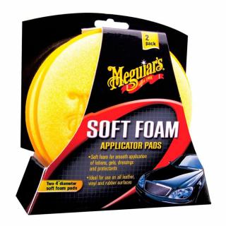 Burete Aplicator Ceara  Sealant Meguiar s Soft Foam Applicator Pads 4   10,2cm Set 2 Buc