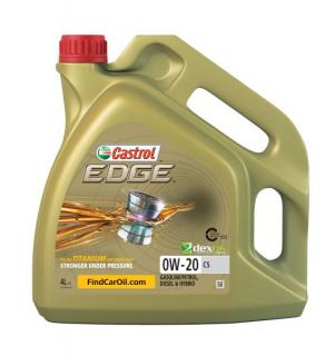 Castrol Edge Dexos 1 Gen 2 C5 0W20 - 4 Litri