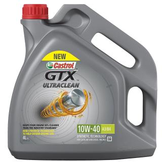 Castrol GTX Ultraclean 10W40 A3 B4 - 4 Litri