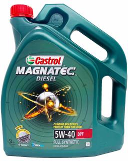 Castrol Magnatec 5W40 Diesel DPF - 5 Litri