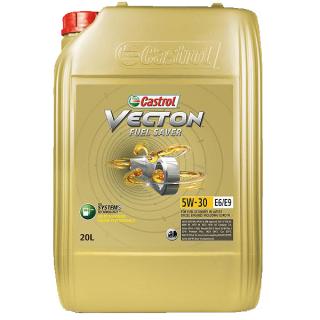 Castrol Vecton Fuel Saver 5W30 E6 E9 - 20 Litri