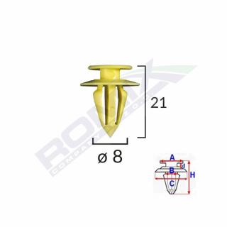 Clips Tapiterie Pentru Vw Ford Seat Set 10 Buc