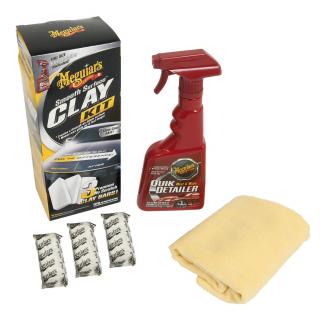 Kit Argila Decontaminare Vopsea Meguiar s Smooth Surface Clay