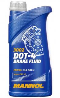 Lichid de frana DOT 4 MANNOL - 1 Litru