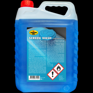 Lichid de parbriz concentrat pentru iarna   vara KROON OIL Screen Wash 37104 - 5 Litri