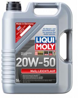 LIQUI MOLY MOS2 LEICHTLAUF 20W50 - 5 Litri