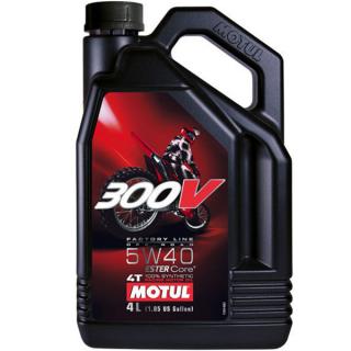 Motul 300V 4T Factory Line Off Road 5W40 - 4 Litri