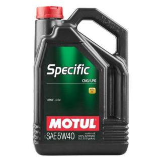 Motul Specific CNG LPG 5W40 - 5 Litri