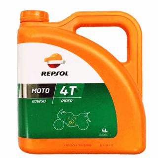 Repsol Moto Rider 4T 20W50 - 4 Litri