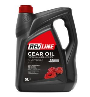 Revline Semisynthetic GL-5 75W90 - 5 Litri
