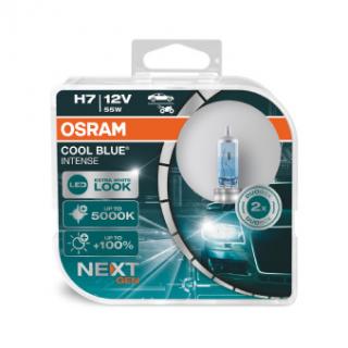 Set 2 Becuri 12V H7 55 W Cool Blue Intense Nextgen Osram