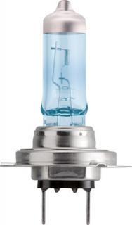 Set 2 Becuri Far H7 W5W Px26D 55W 12V White Vision Ultra Philips