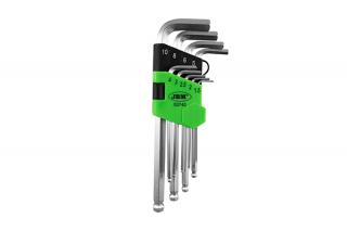 Set De 9 Chei Imbus L Scurte Cu Cap Rotund Jbm