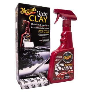 Set Decontaminare Vopsea Meguiar s Quik Clay Kit