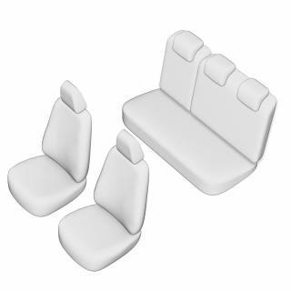 Set Huse Scaun Umbrella Pentru Dacia Duster 2022- (Bancheta Fractionata)